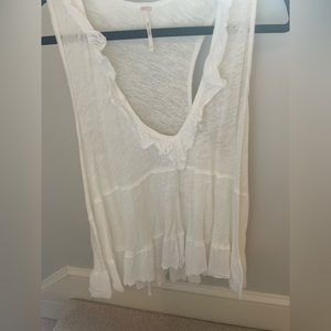 Free People blouse white
